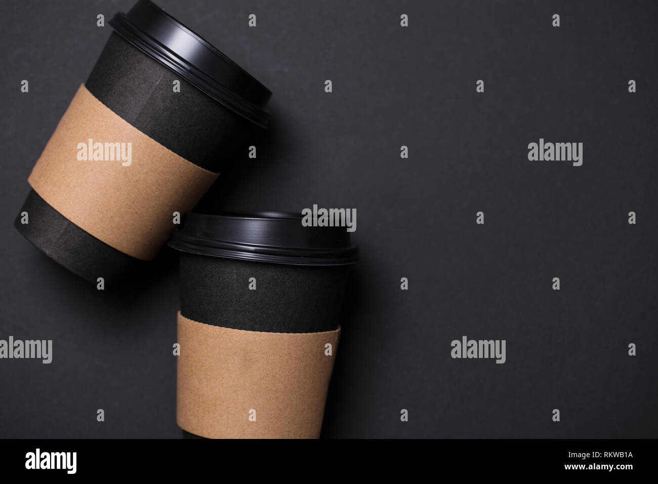 Paper cup label hi-res stock photography and images - Alamy