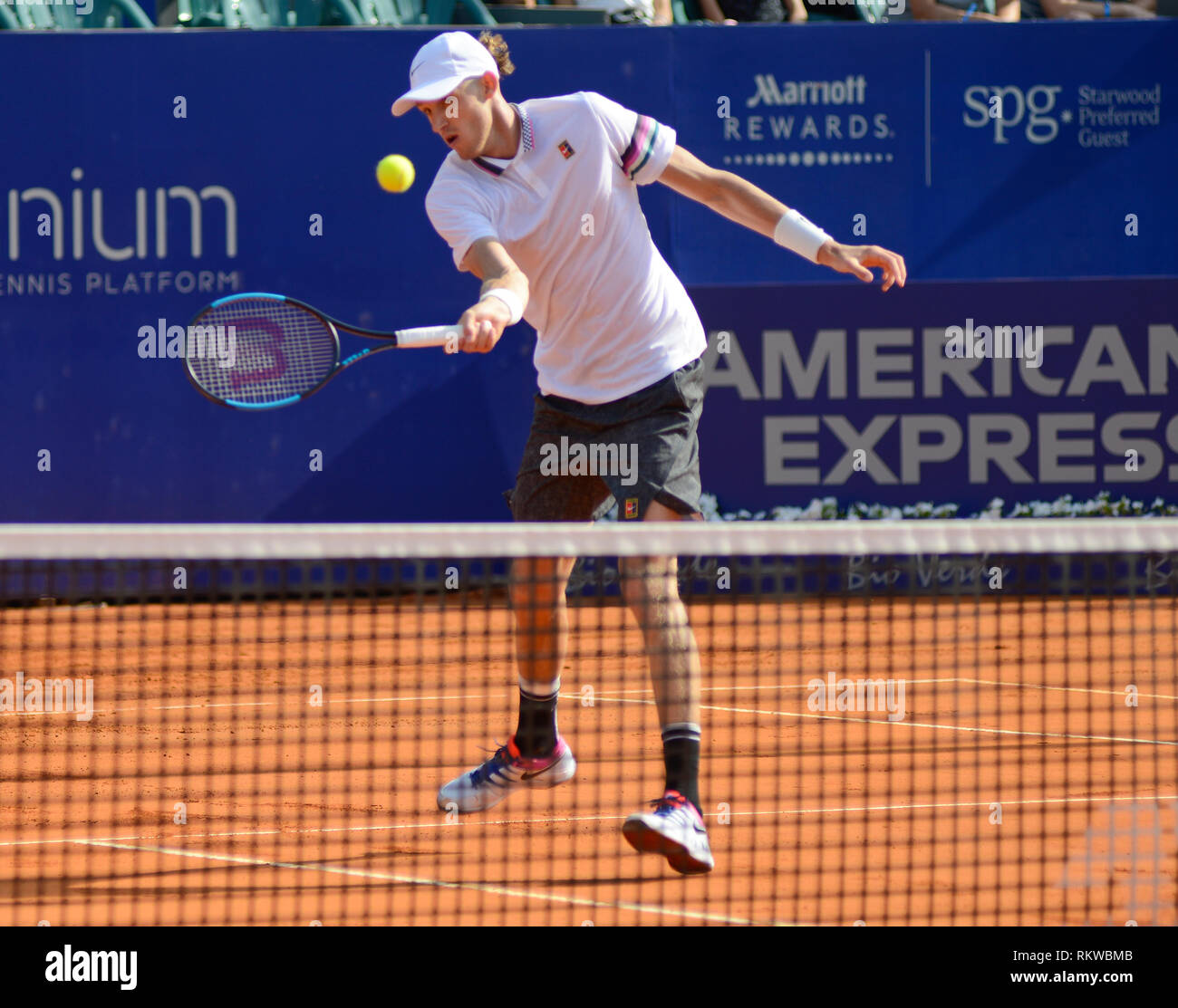 Tennis player Nicolás Jarry (Chile). Argentina Open 2019 Stock Photo - Alamy