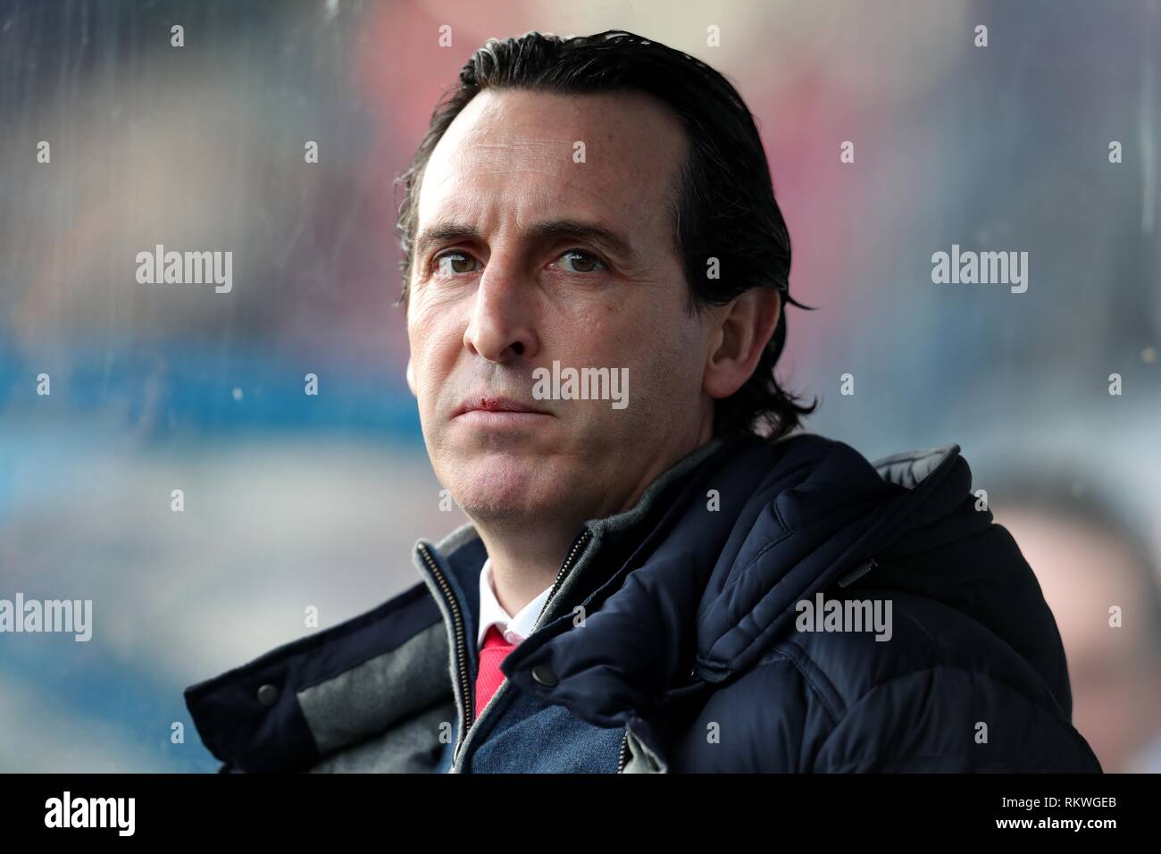 UNAI EMERY, ARSENAL FC MANAGER, HUDDERSFIELD TOWN FC V ARSENAL FC ...