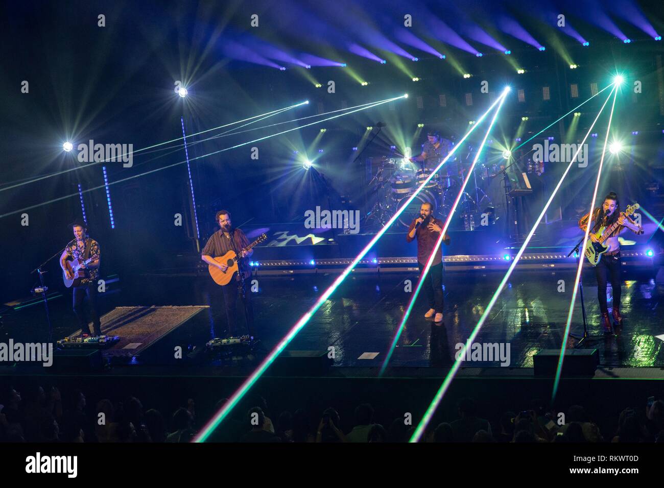 Madison, Wisconsin, USA. 11th Feb, 2019. ETHAN GOODPASTER, DARRICK