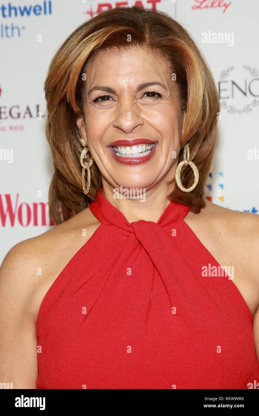 New York, NY, USA. 12th Feb, 2019. Hoda Kotb at arrivals for Woman's Day Red Dress Awards, The Appel Room at Jazz at Lincoln Center, New York, NY February 12, 2019. Credit: Jason Mendez/Everett Collection/Alamy Live News Stock Photo