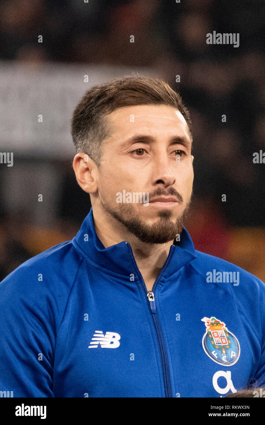Hector Miguel Herrera Lopez Porto During The Uefa Champions League Round Of 16 1st Leg Match Between Roma 2 1 Porto At Olimpic Stadium On February 12 2019 In Roma Italy