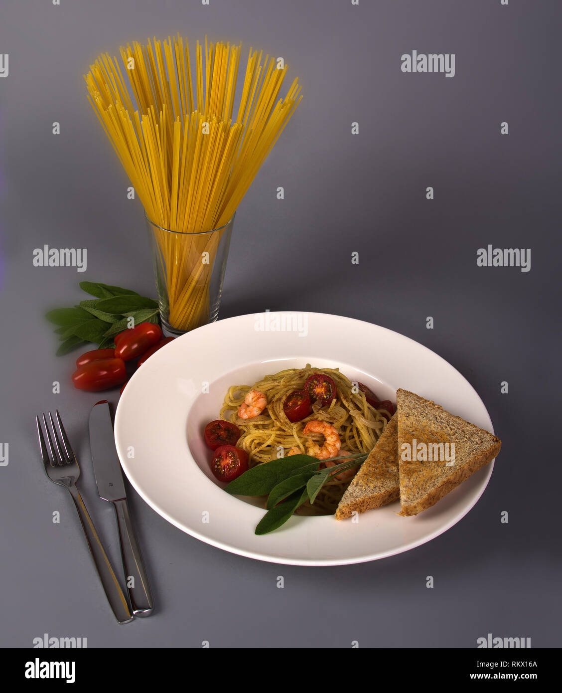 Dish of spaghetti . Bon appetit ! Stock Photo Alamy