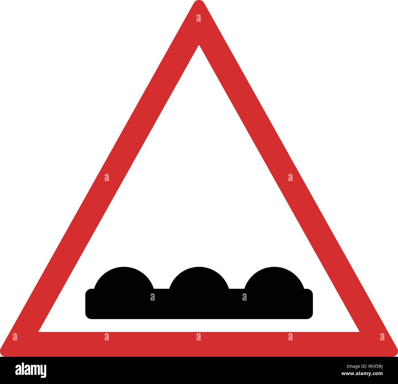 Vector Un-even road Icon Sign Icon Vector Illustration For Personal And ...