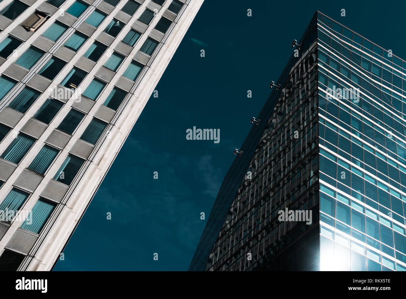 Modern Business Skyscraper Buildings Stock Photo - Alamy