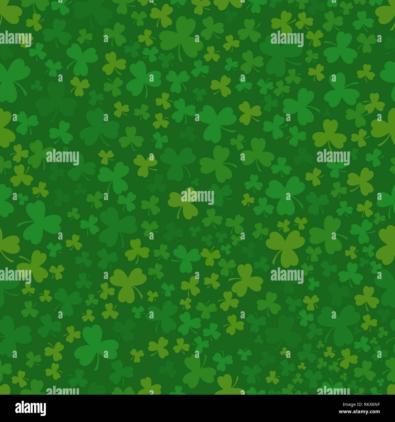 Patrick day seamless pattern Stock Vector