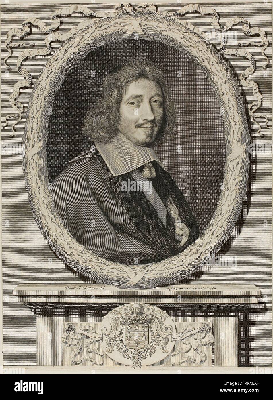 Le Chancelier le Tellier - 1659 - Robert Nanteuil French, 1623-1678 ...