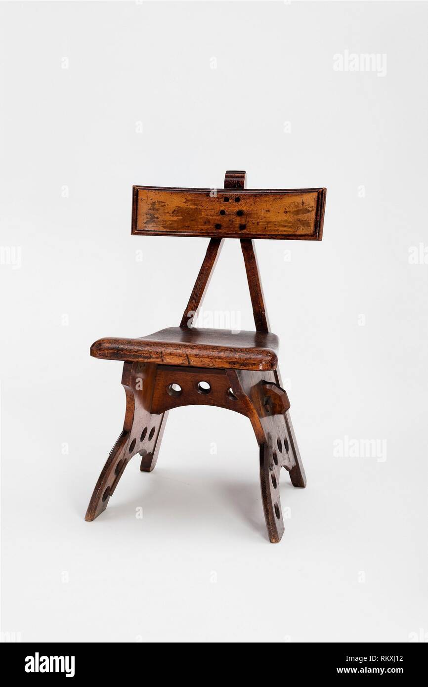 Granville Chair About 1870 Designed by Edward Welby Pugin English