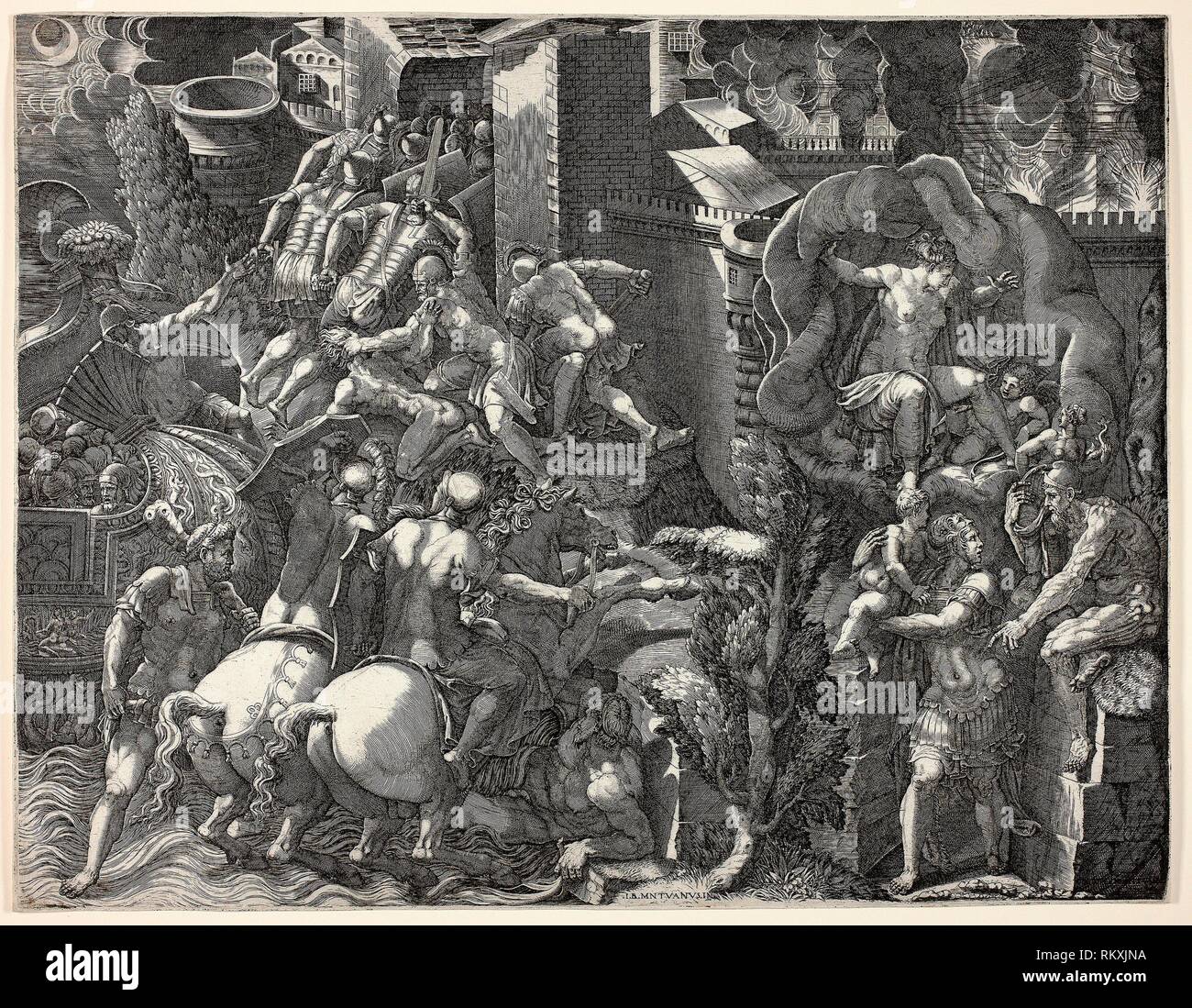 The fall of troy aeneas hires stock photography and images Alamy