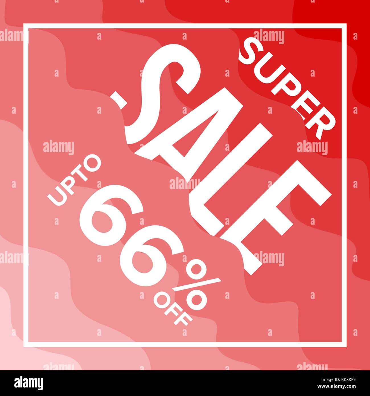 Sale Banner Marble on Background Stock Vector