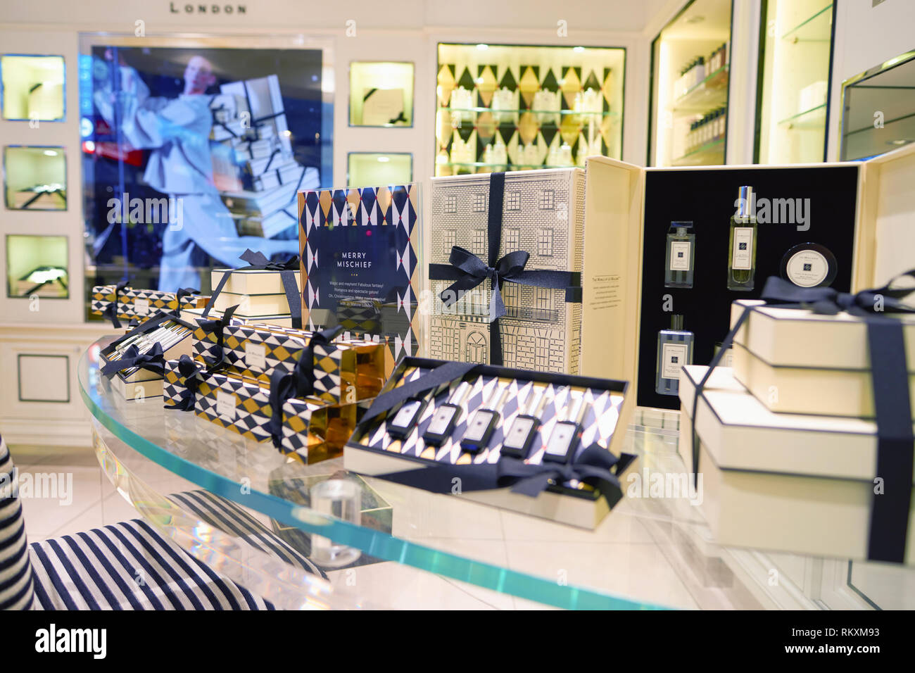 DUBAI, UAE CIRCA NOVEMBER, 2016 Jo Malone store at Dubai