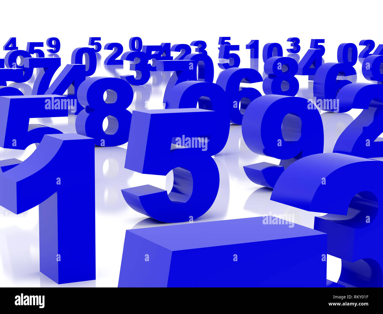Digital Numerals Font High Resolution Stock Photography and Images - Alamy