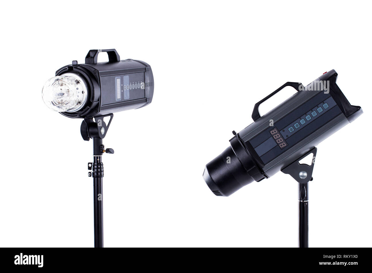 Photo studio lighting equipment Stock Photo Alamy