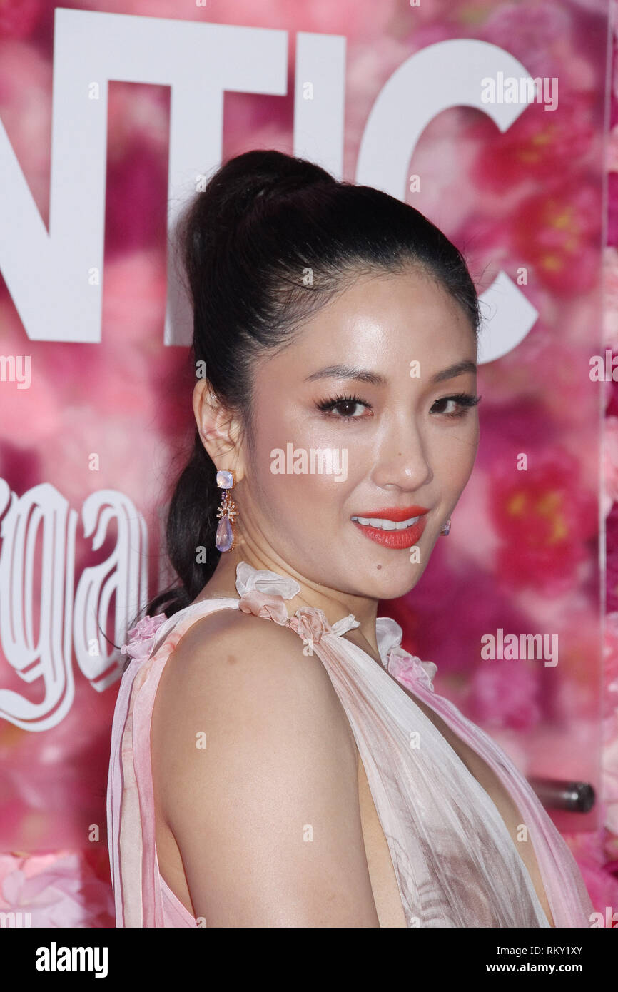 Constance Wu 02/11/2019 The World Premiere of "Isn't It Romantic" held