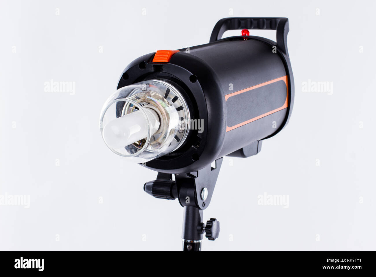 Professional studio strobe photo flash light Stock Photo Alamy