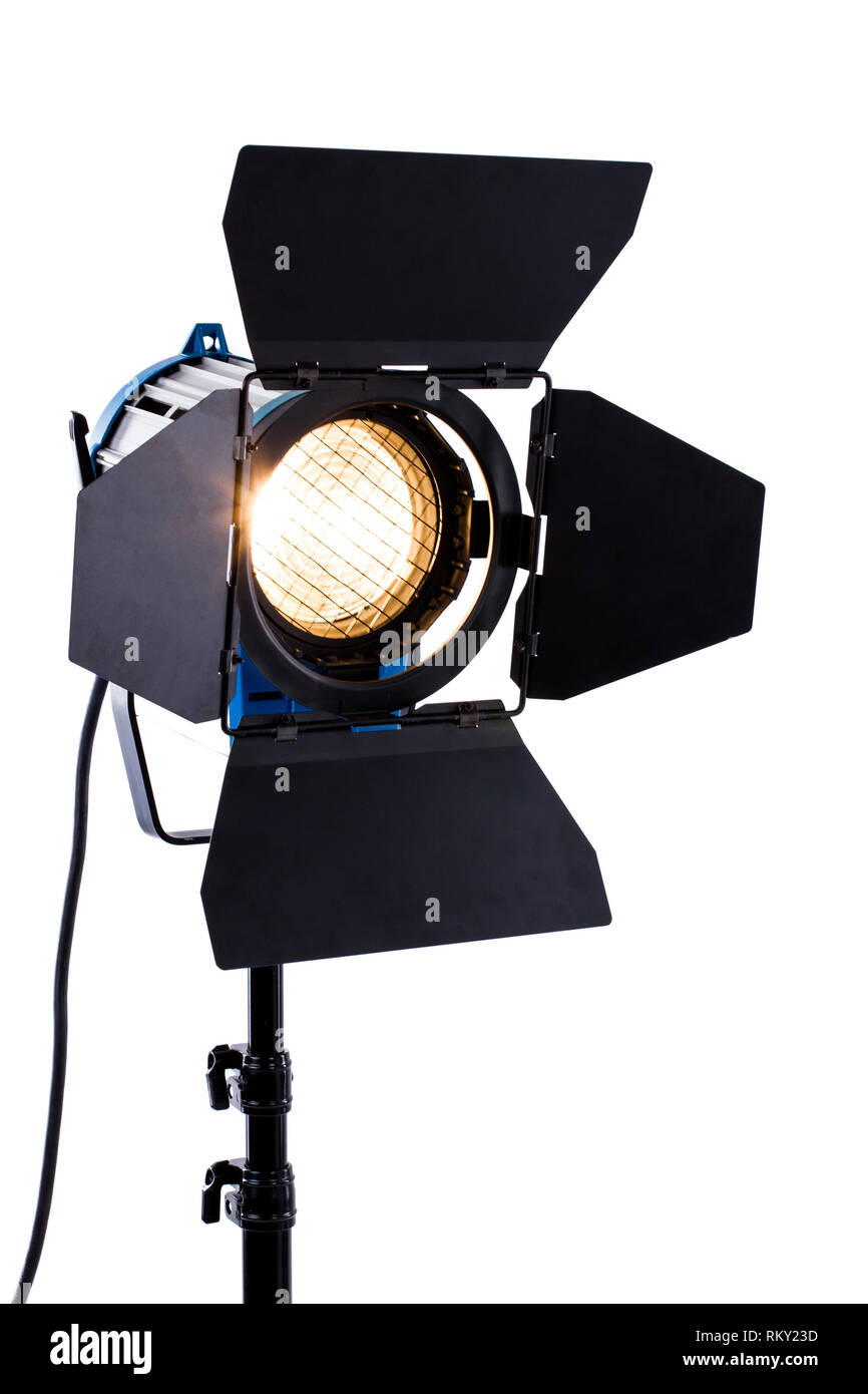 Professional studio lighting on white background Stock Photo Alamy
