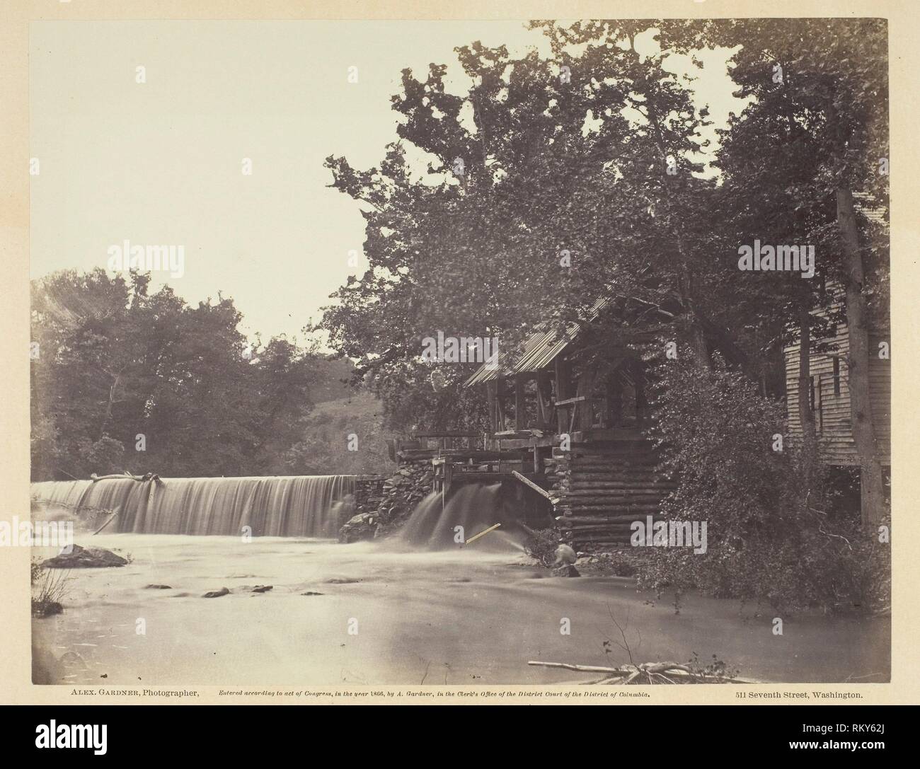 Quarles' Mill, North Anna, Virginia May 1864 Alexander Gardner