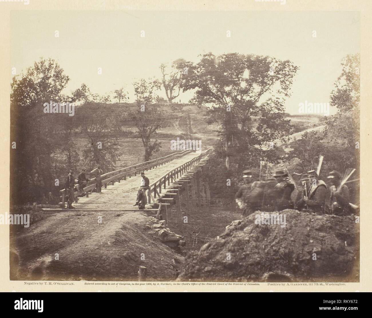 Chesterfield Bridge, North Anna, Virginia May 1864 Timothy O