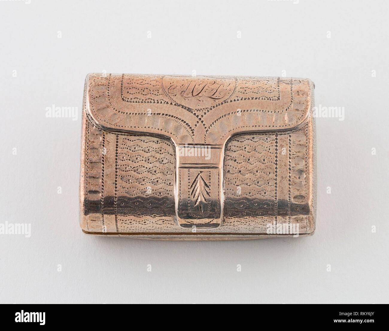 PurseShaped Vinaigrette 1818/19 John Shaw English, active first