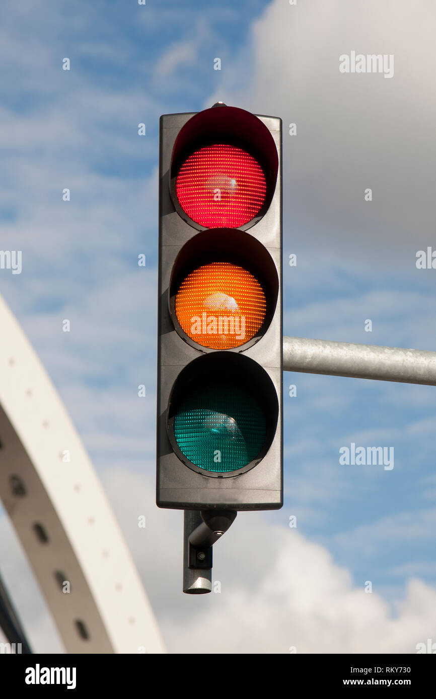 Close up of traffic light Stock Photo - Alamy