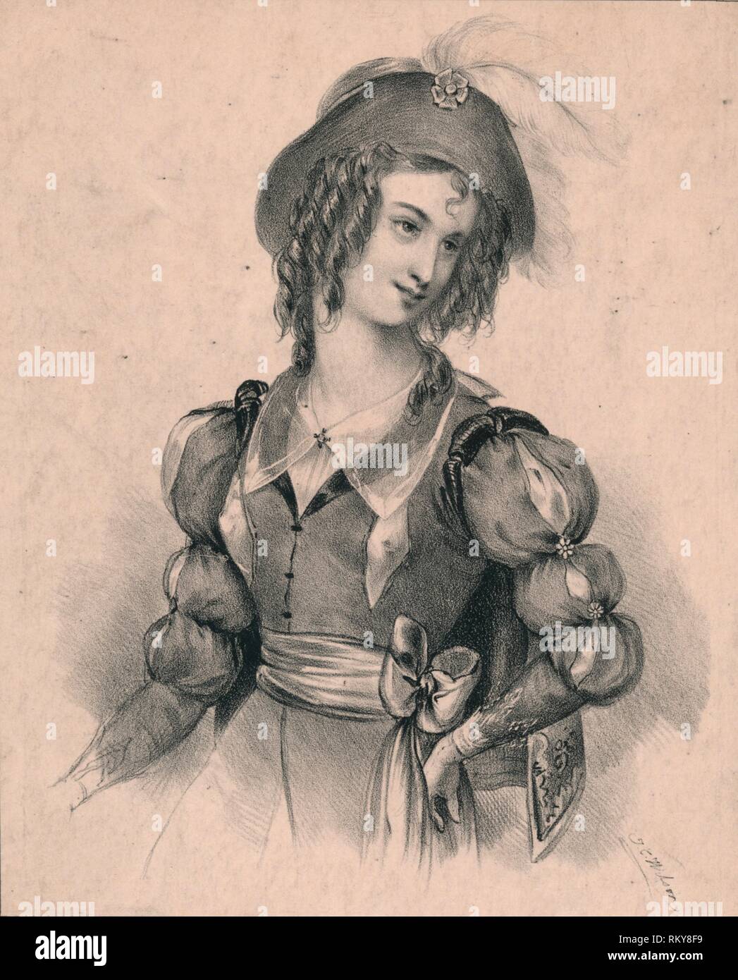 'Rosalind', c1830s.  Creator: J C Wilson. Stock Photo