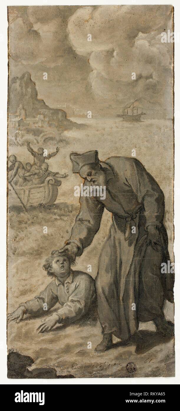 Study for Saint Philip Neri Rescuing a Drowning Youth 1596/99