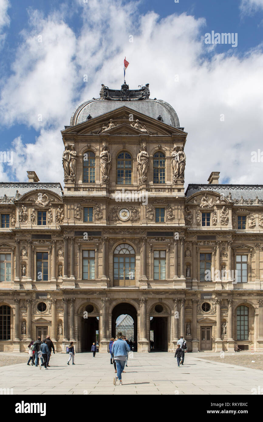 Palais du Louvre Stock Photo