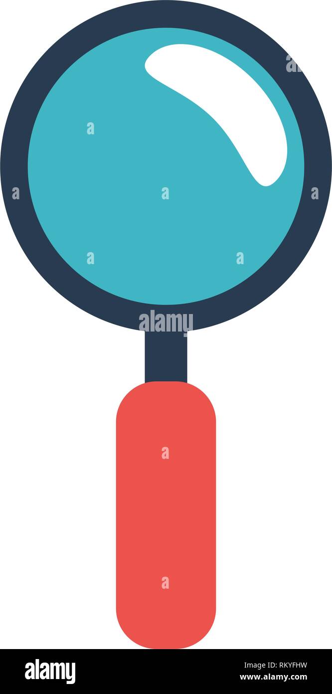 magnifying glass symbol Stock Vector Image & Art Alamy