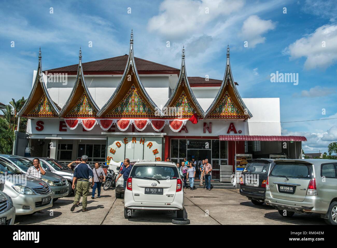 Restoran Sederhana, Pontianak, West Kalimantan, Indonesia Stock Photo - Alamy