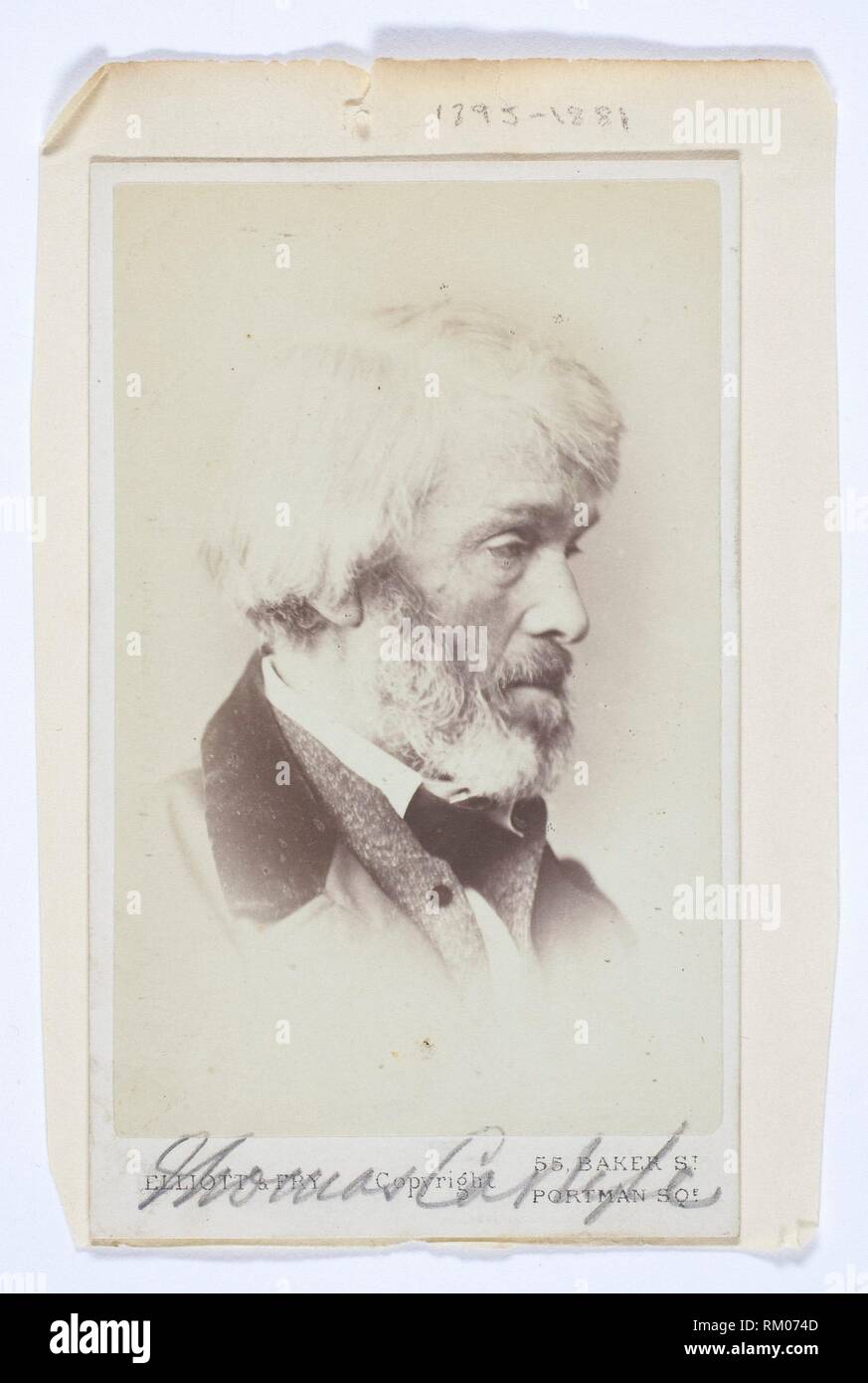 Thomas Carlyle 186369 Elliott Fry English Active - 