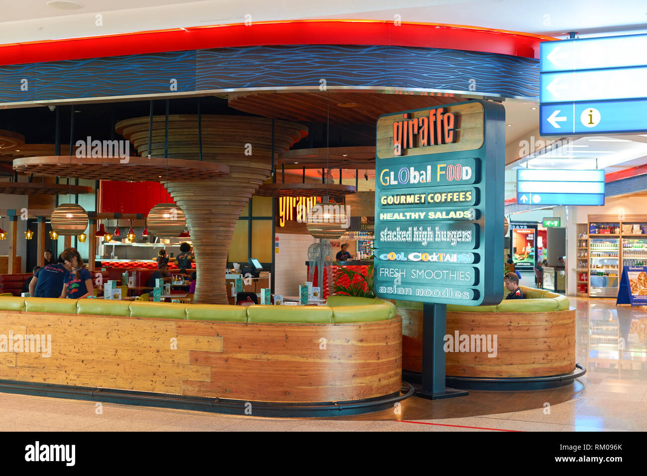 DUBAI, UAE CIRCA NOVEMBER, 2016 inside Dubai Airport. There are a