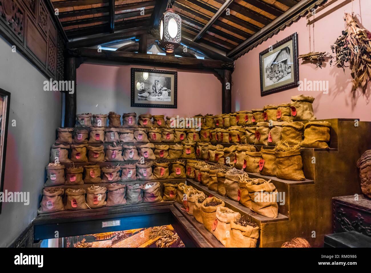 Vietnamese Traditional Medicine High Resolution Stock Photography and