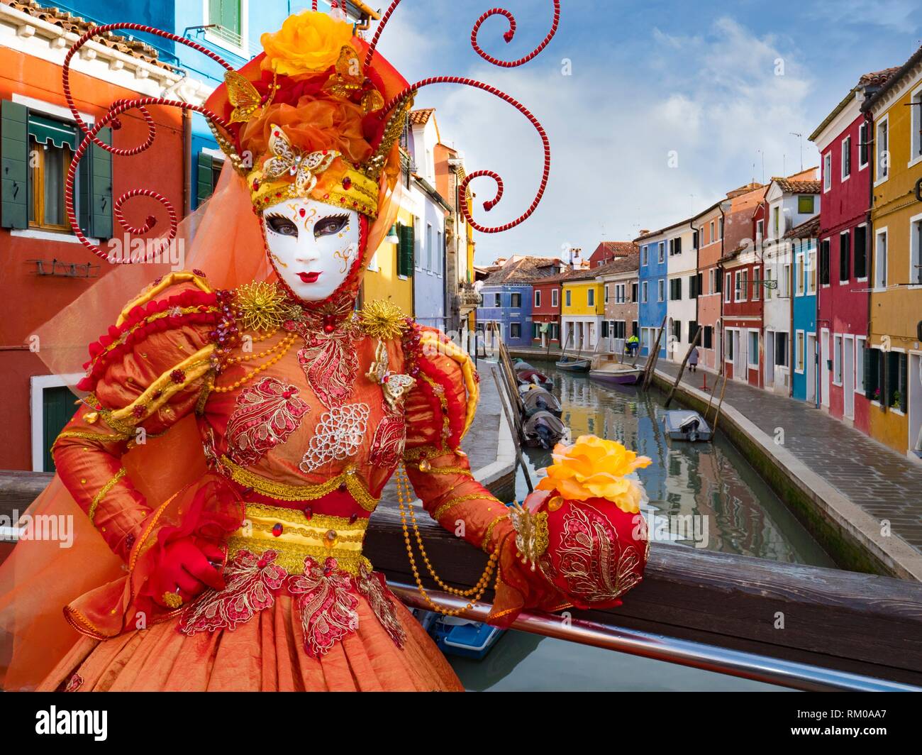 Carnival, Venice, Italy. Stock Photo