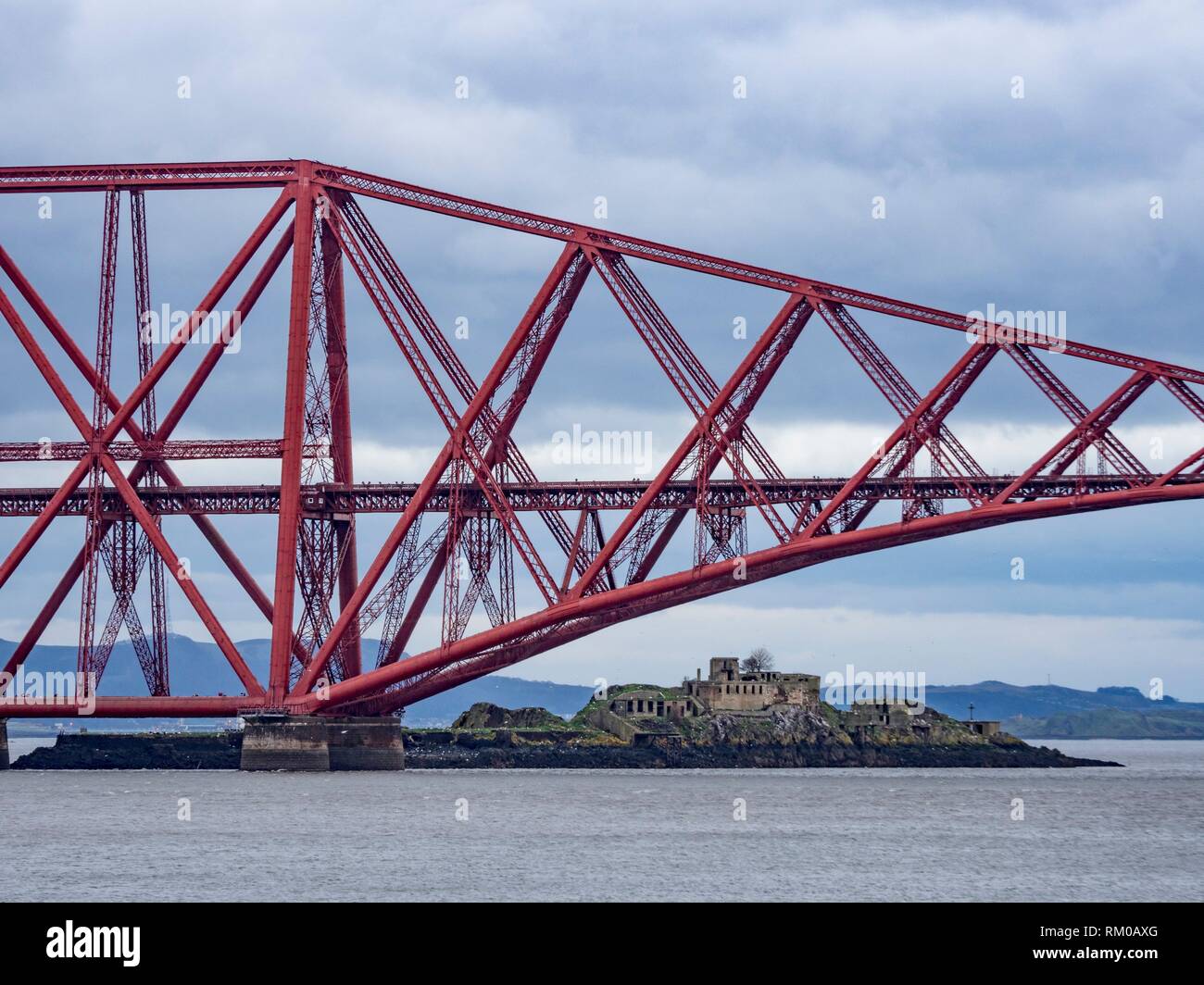 Firth of Forth Edinburgh Scotland. Stock Photo
