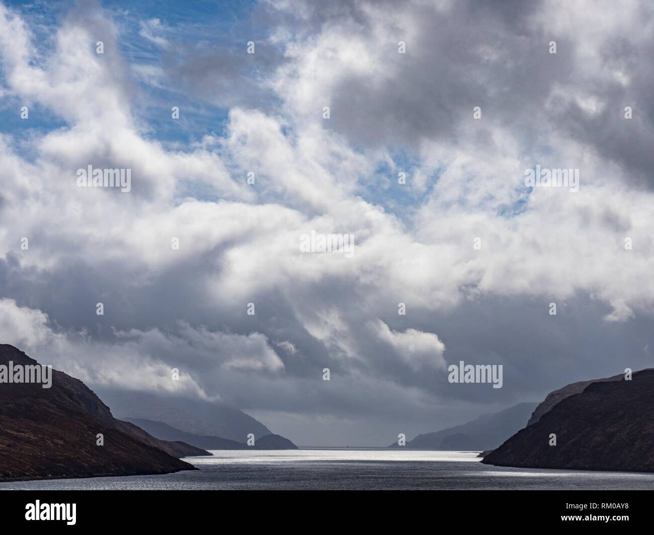 Harris Island Scotland. Stock Photo