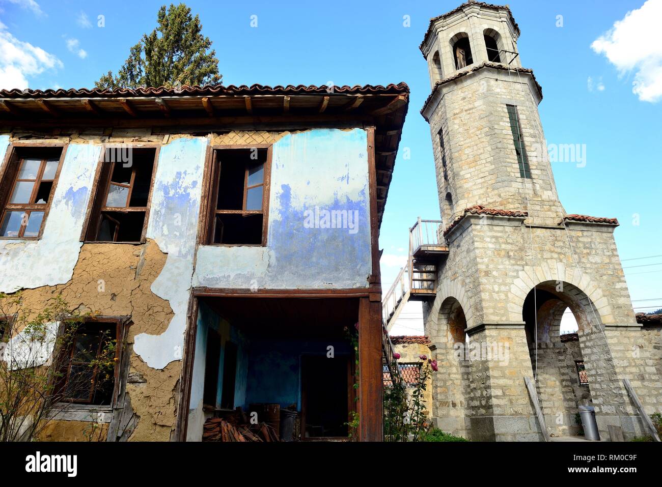 Church of Sveta Nikola, Koprivstica, Bulgaria. Stock Photo
