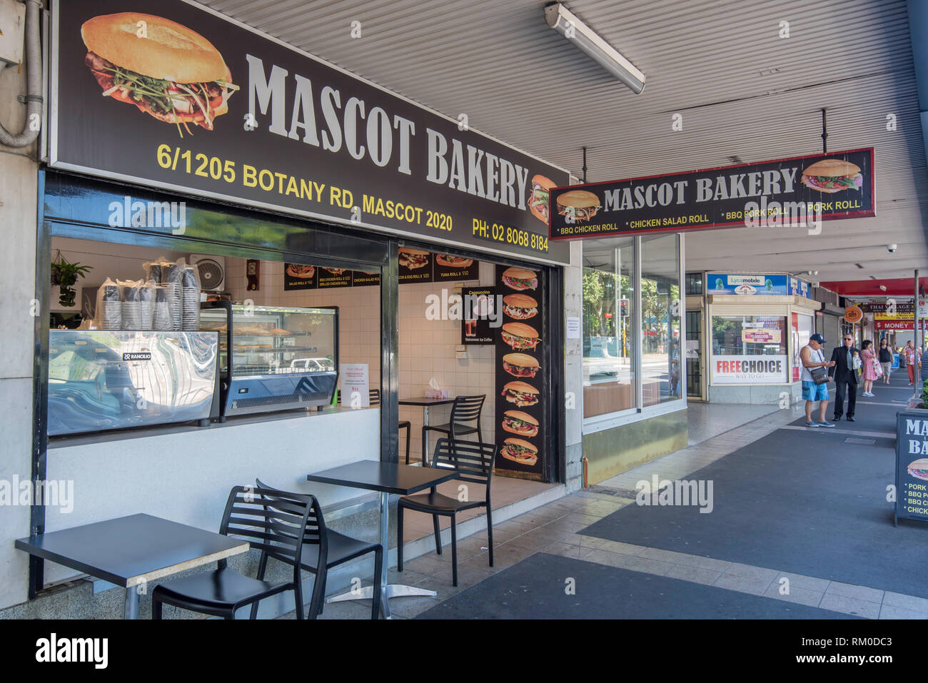 The Mascot Bakery in on Botany Road, Mascot, Sydney, Australia Stock Photo Alamy