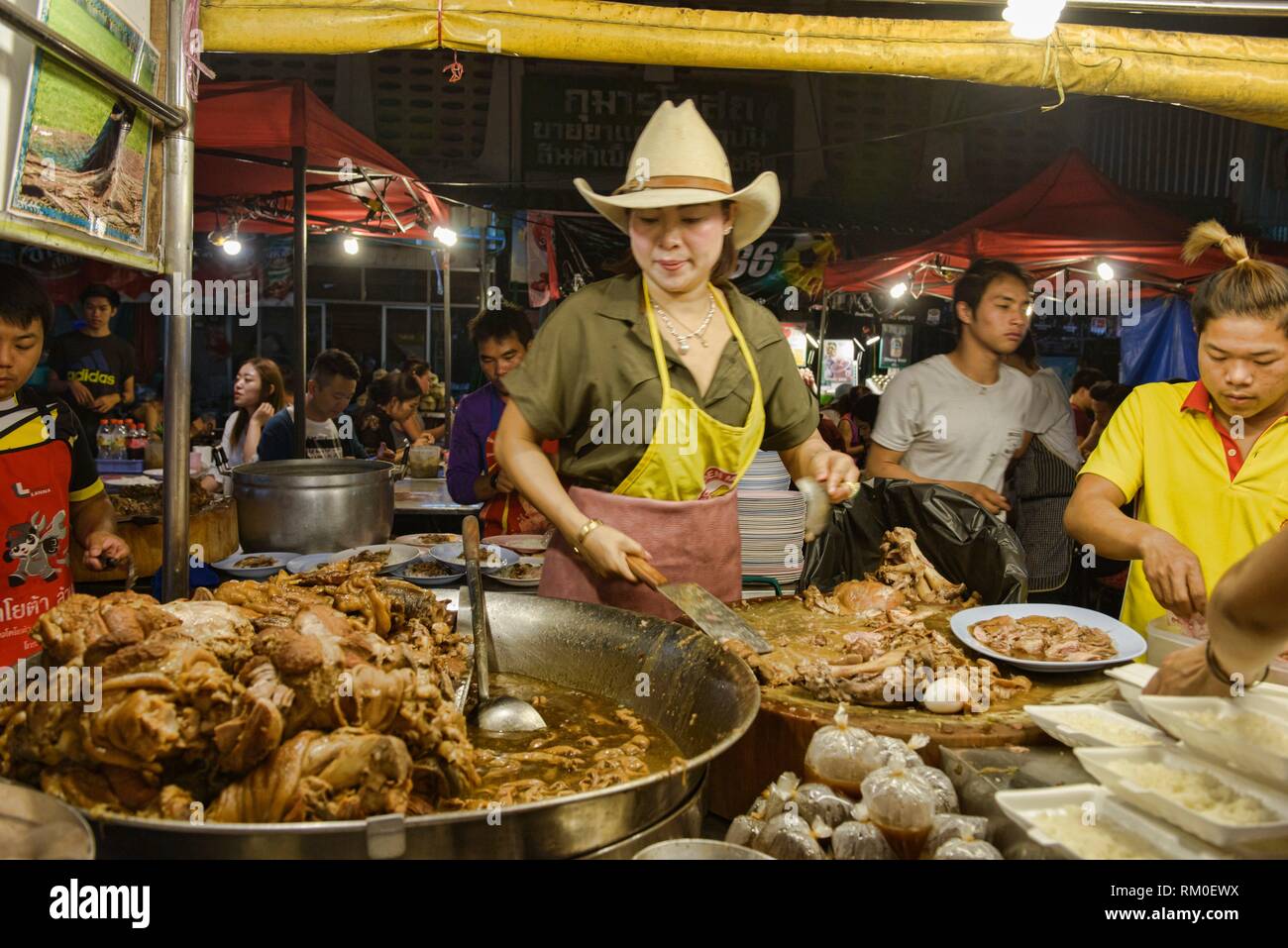 Chef with cowboy hat hi-res stock photography and images - Alamy