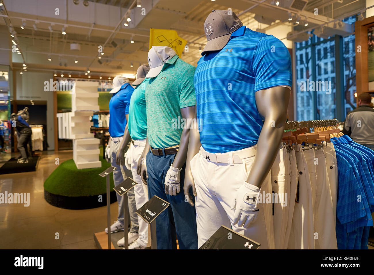 Under armour store hi-res stock photography and images - Page 4 - Alamy