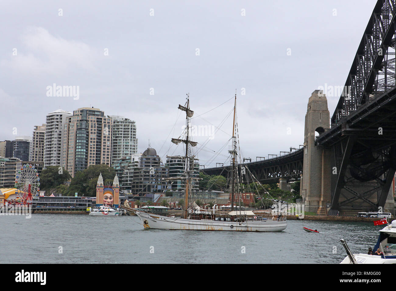 Visit Australia.  Scenics of Australia. Sydney Harbour Bridge Stock Photo