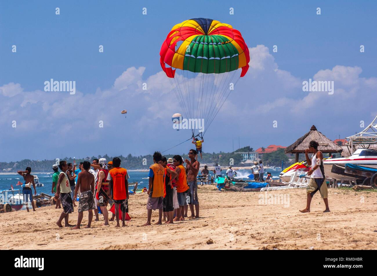 Paragliding boat hires stock photography and images Alamy
