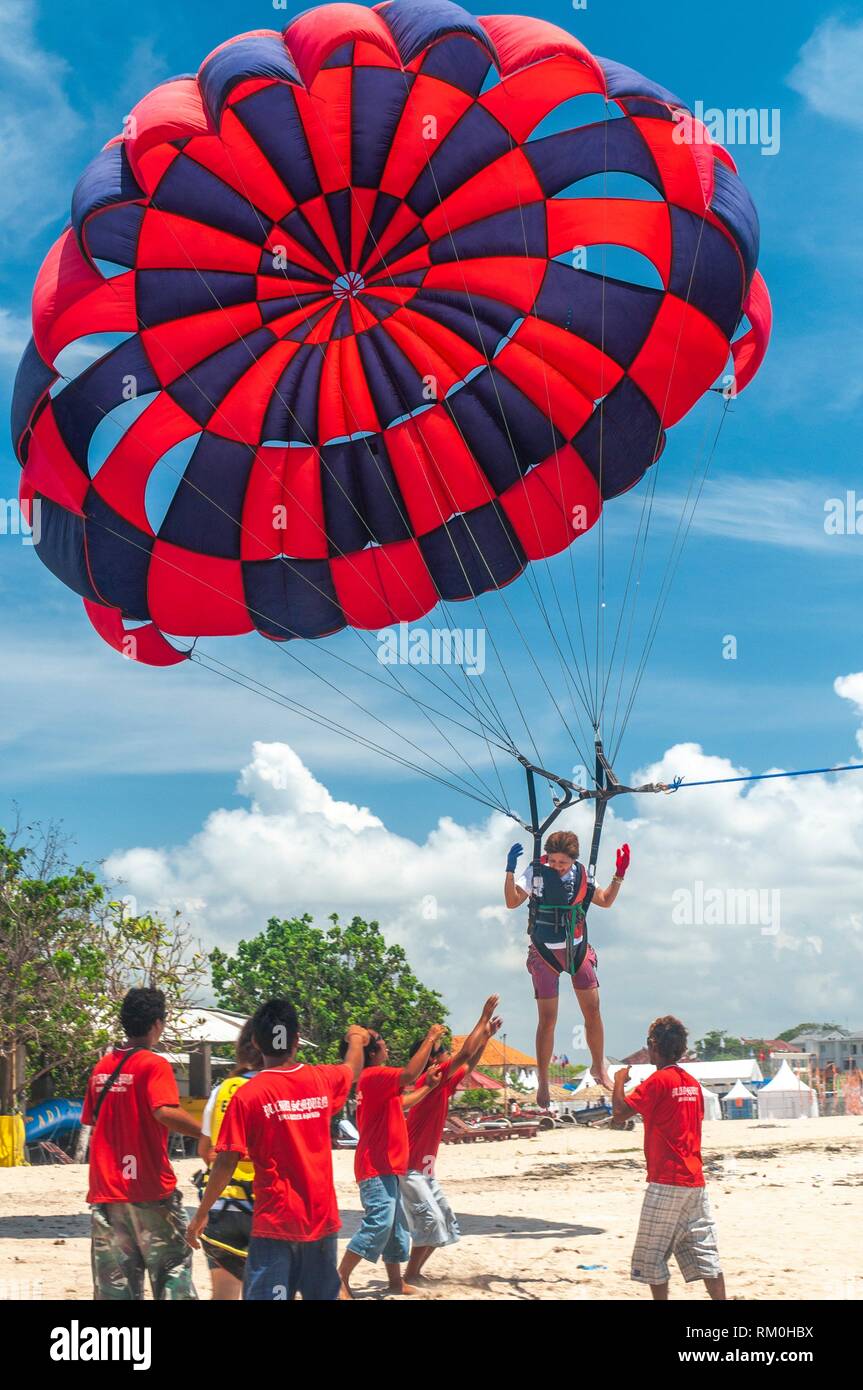 Paragliding boat hires stock photography and images Alamy
