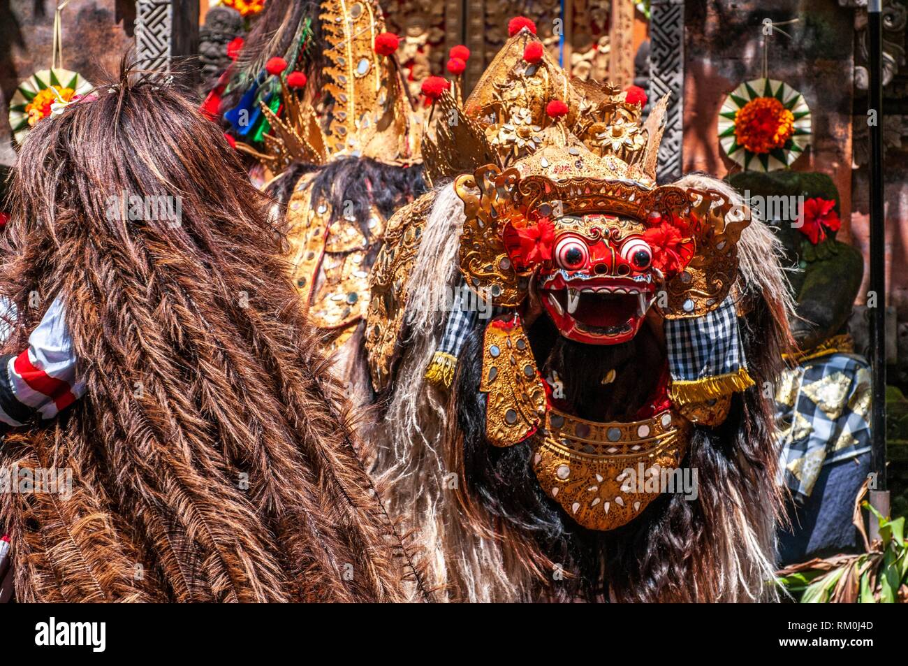 Barong And Kris Dance Traditional Balinese Dance Ubud Bali Island