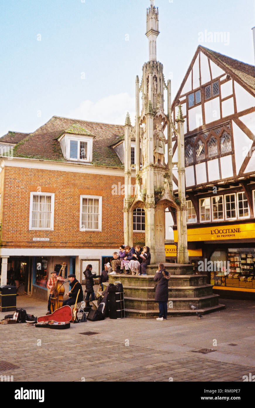 The Buttercross, Winchester, Hampshire, England, united Kingdom. Stock Photo