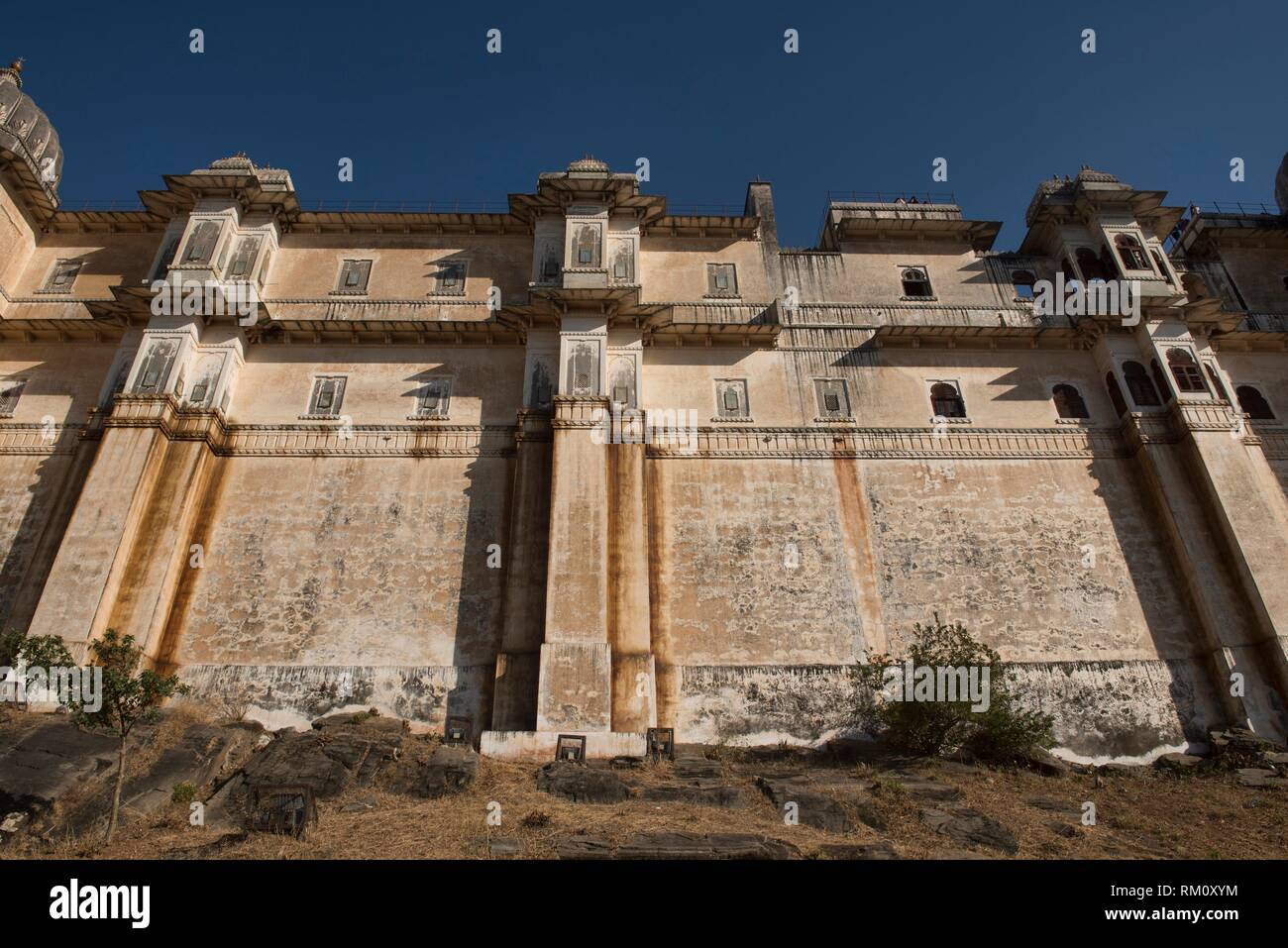 The Kumbhalgarh fort UNESCO World Heritage site, Rajasthan, India. Stock Photo
