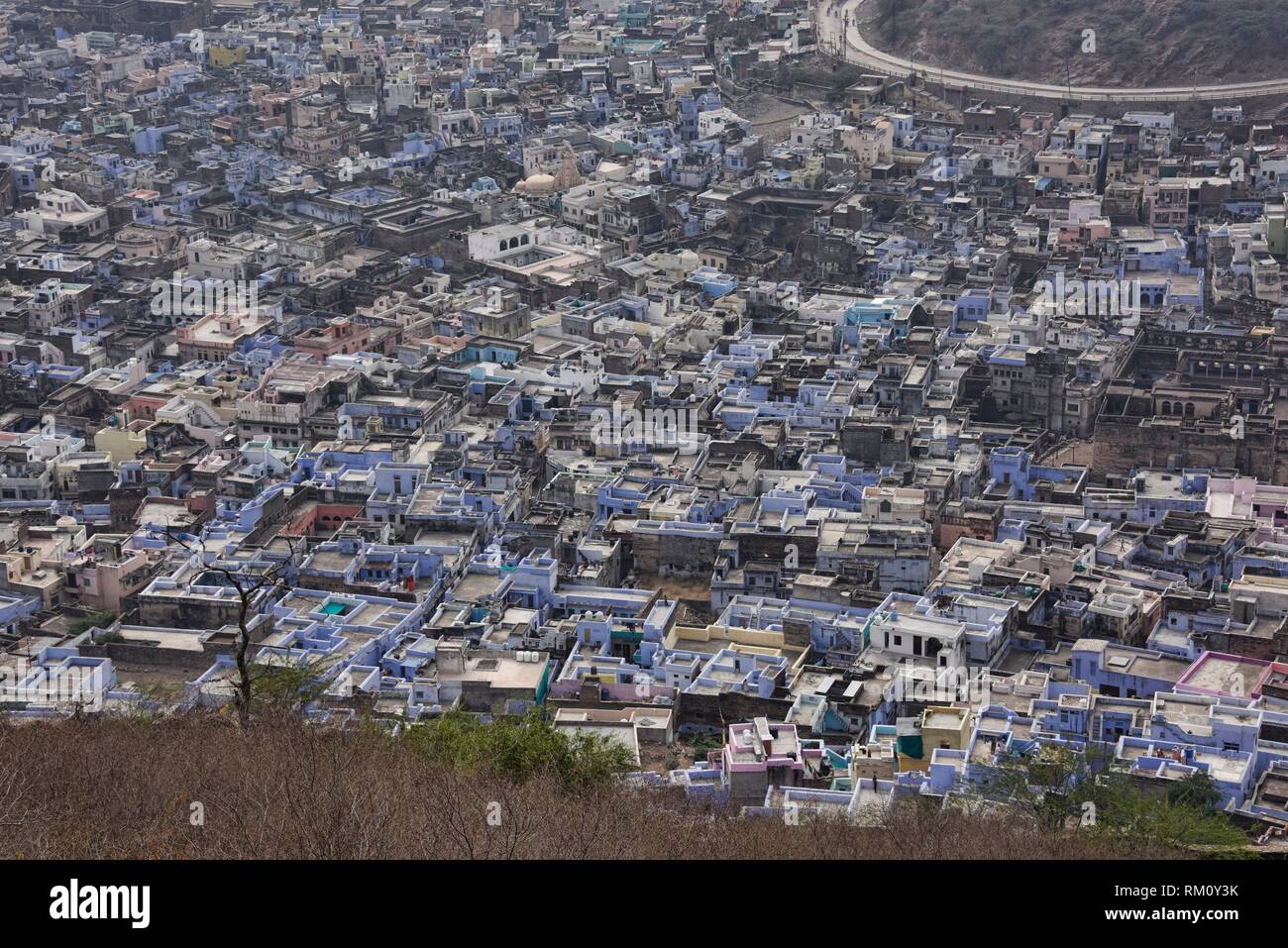 Blue city india hi-res stock photography and images - Alamy