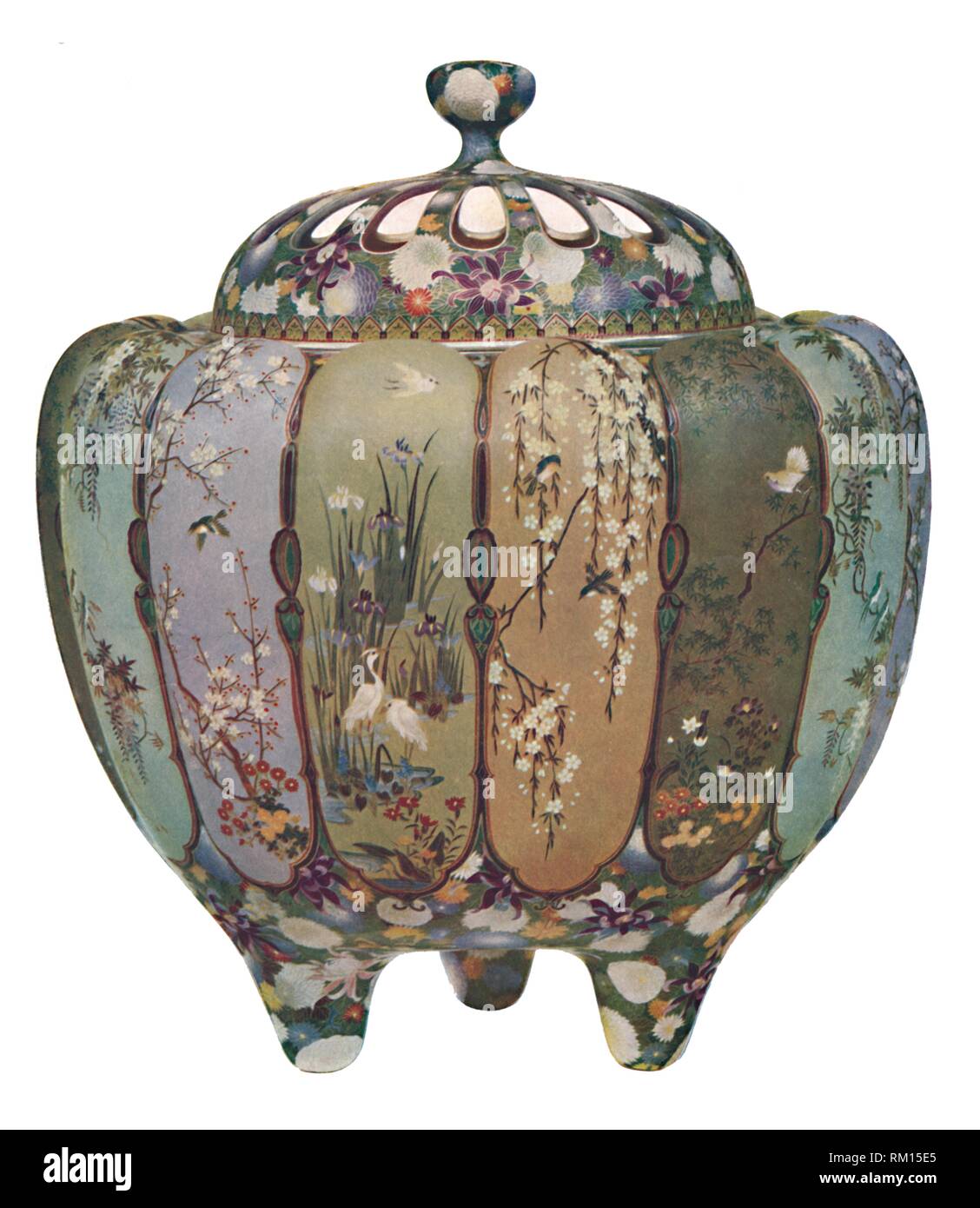 Cloisonne japanese hires stock photography and images Alamy