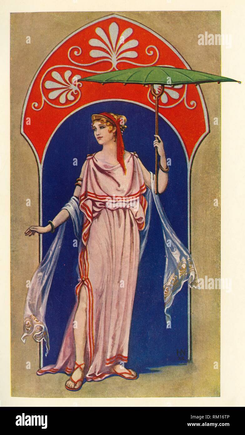 'The Doric Chiton', 1924. Creator: Herbert Norris. Stock Photo