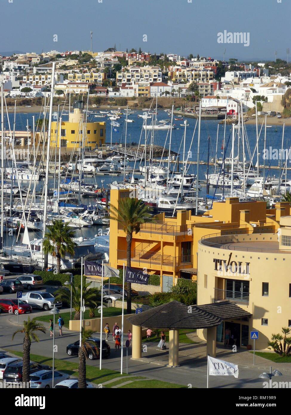 Portimao (Portugal). Marina of the city of Portimao Stock Photo - Alamy