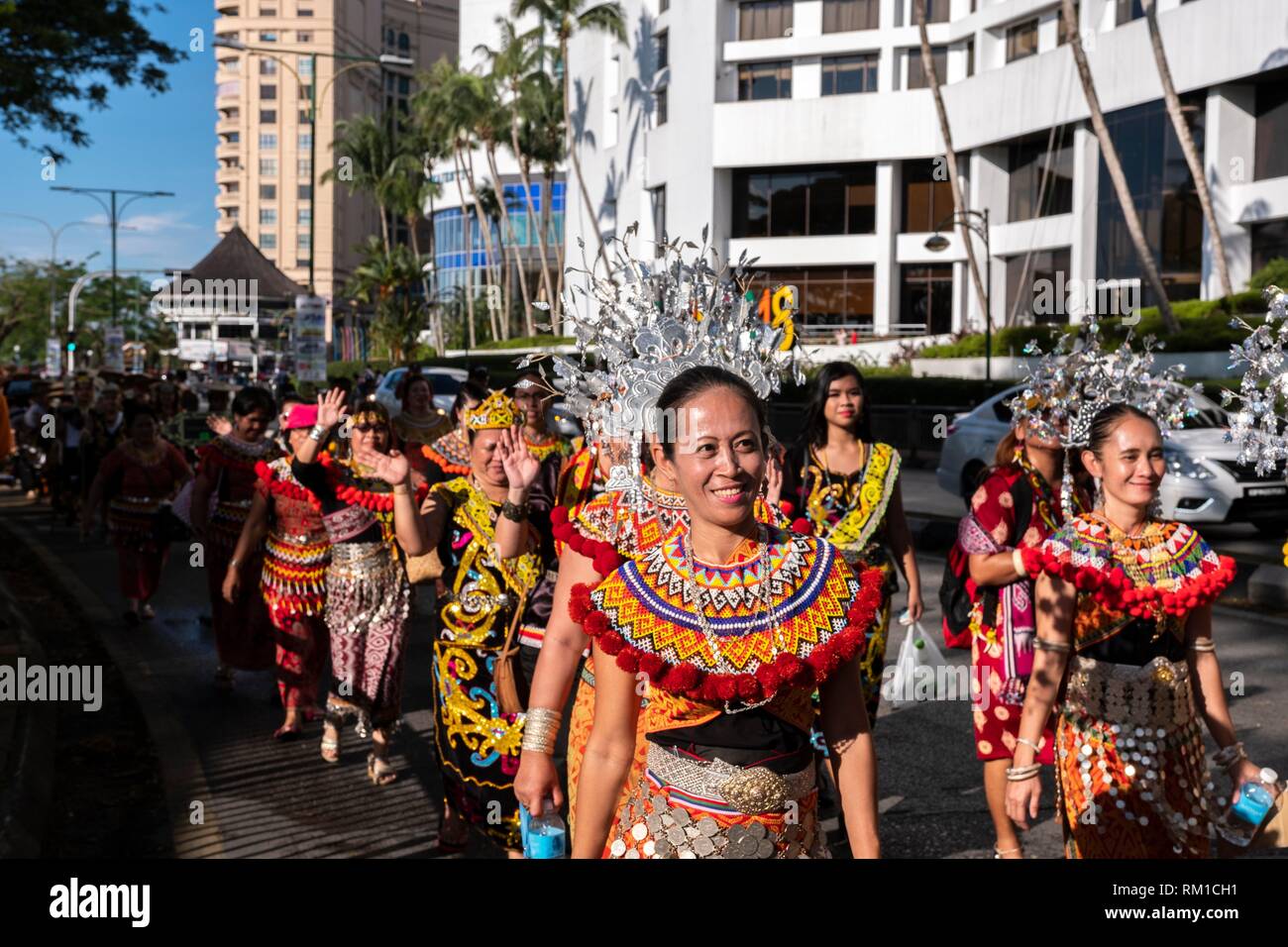 Gawai dayak perayaan Ucapan Hari